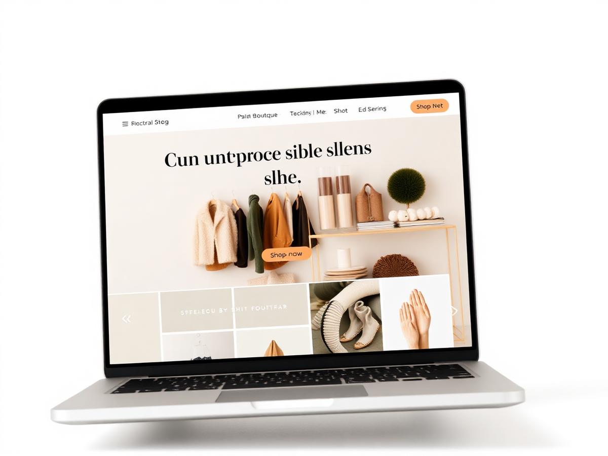 Example: Local Shop Website